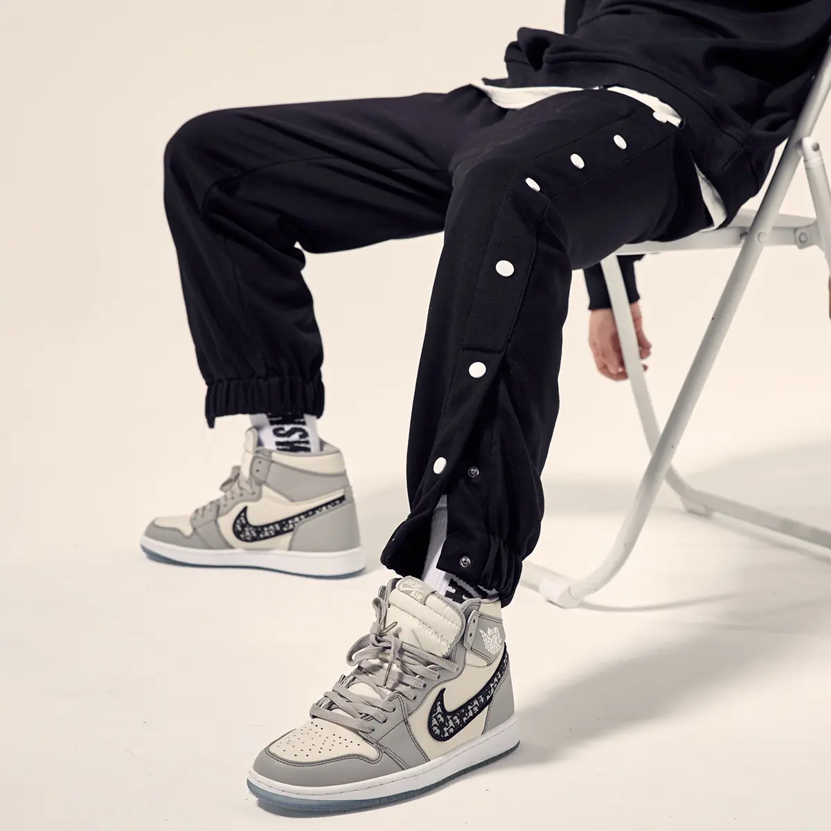 Men's National Tide High Street Sweatpants