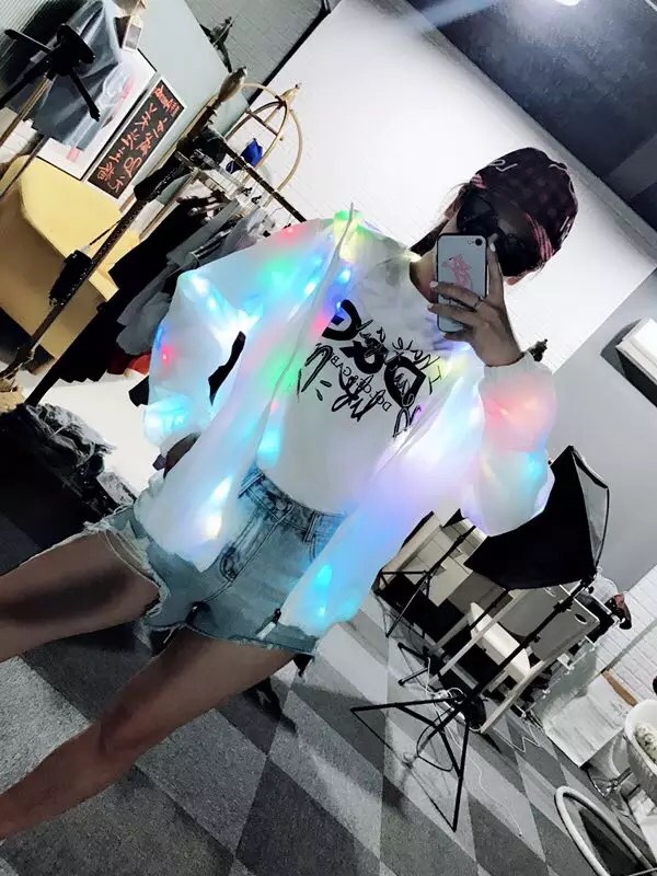 led light jacket