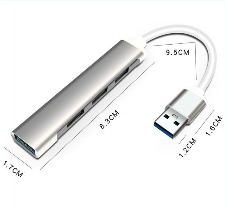 Extender adapter for notebook desktop computer one for four