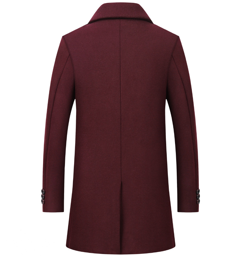 Coat men's woolen coat coat