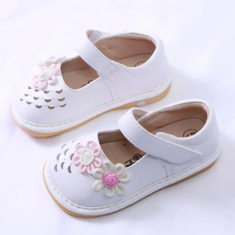 spring new children's shoes leather