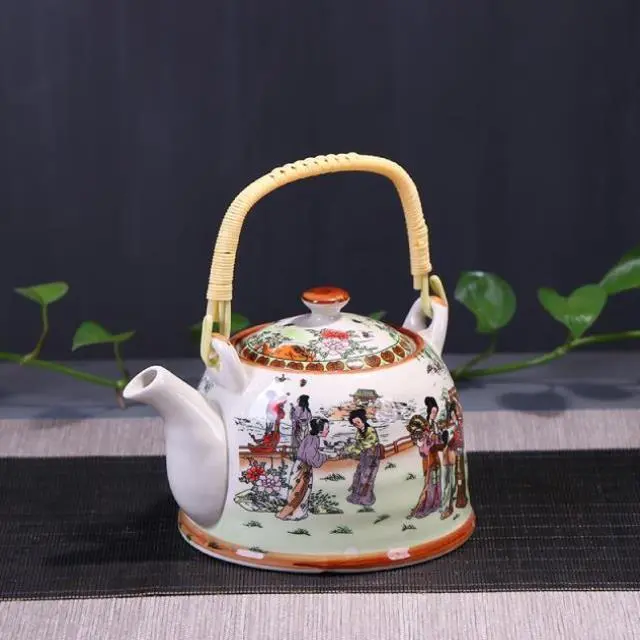 Old fashioned cool kettle, tea ceremony, tea cup, tea maker, tea cup Golden Hairpins - Shop at LoveMi
