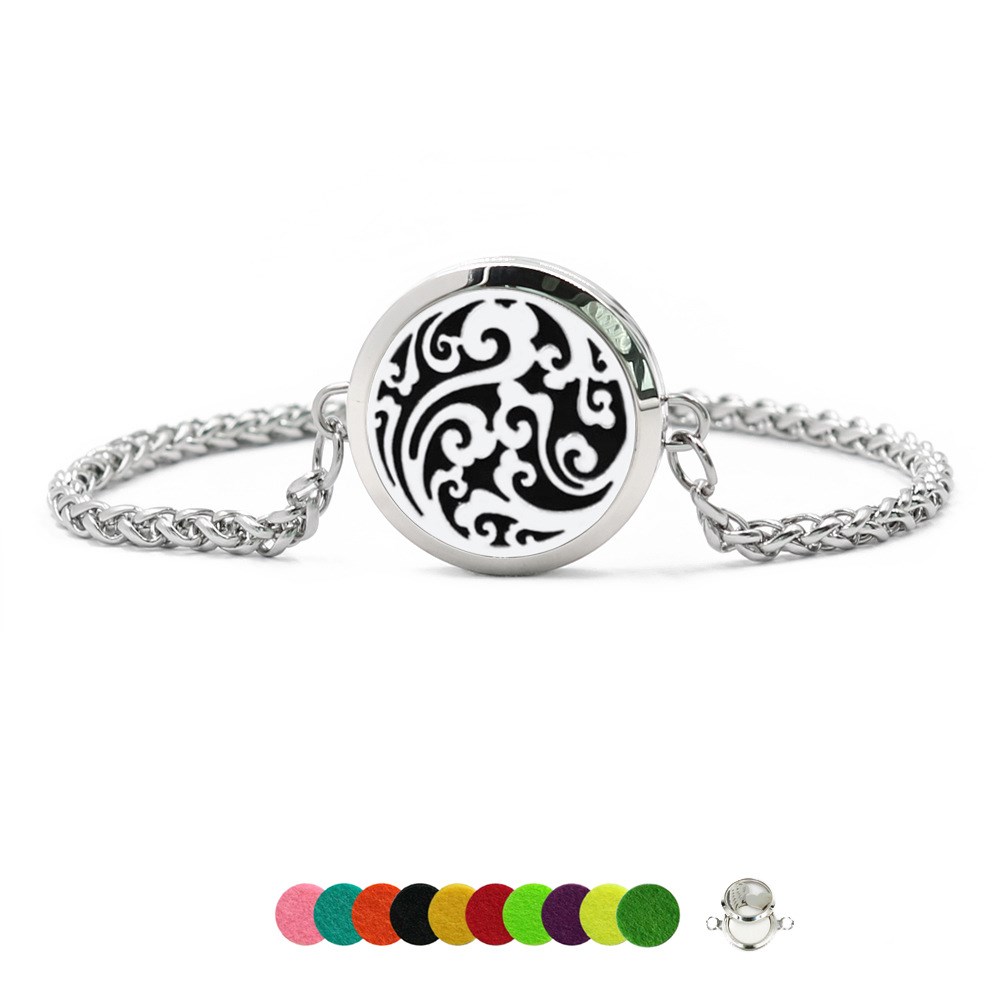 Angel wing basket chain