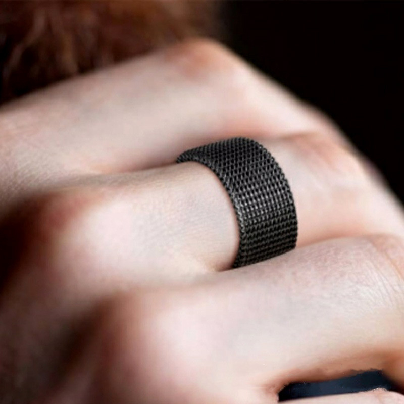 Stainless steel deformation mesh ring
