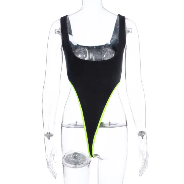 Women's sexy shapewear bodysuit with backless straps Black - Shop at LoveMi