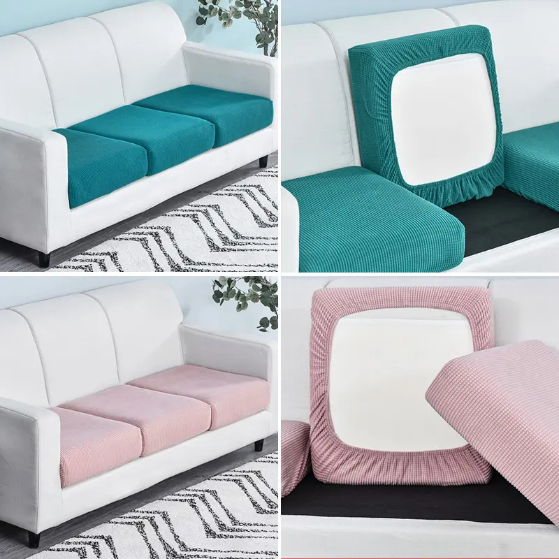 Pure Color Stretch All-inclusive Sofa Cover