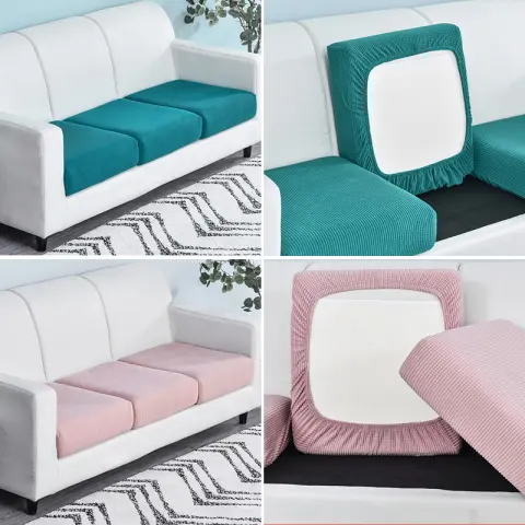 Pure Color Stretch All-inclusive Sofa Cover