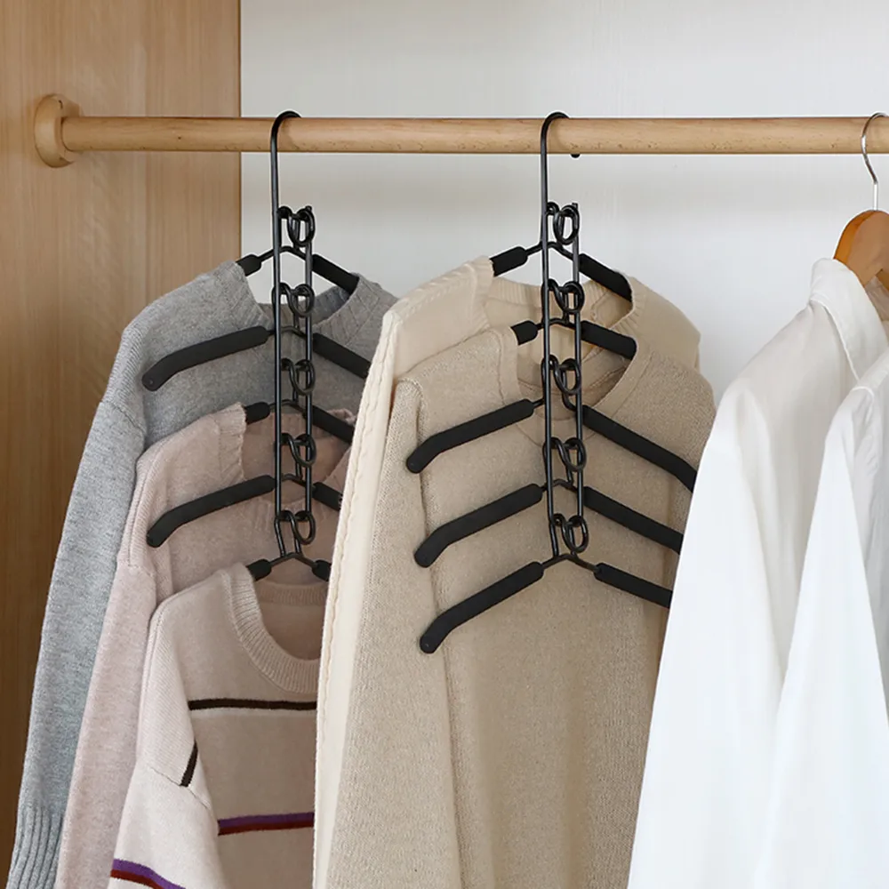 Multifunctional Multi-layer Clothes Hanger Wardrobe Kitchen