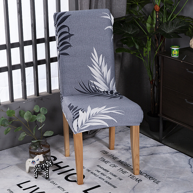 One-piece half-pack stretch chair cover