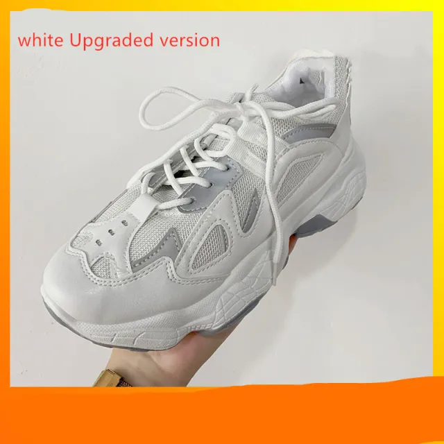 Smoked white sneakers White - Shop at LoveMi