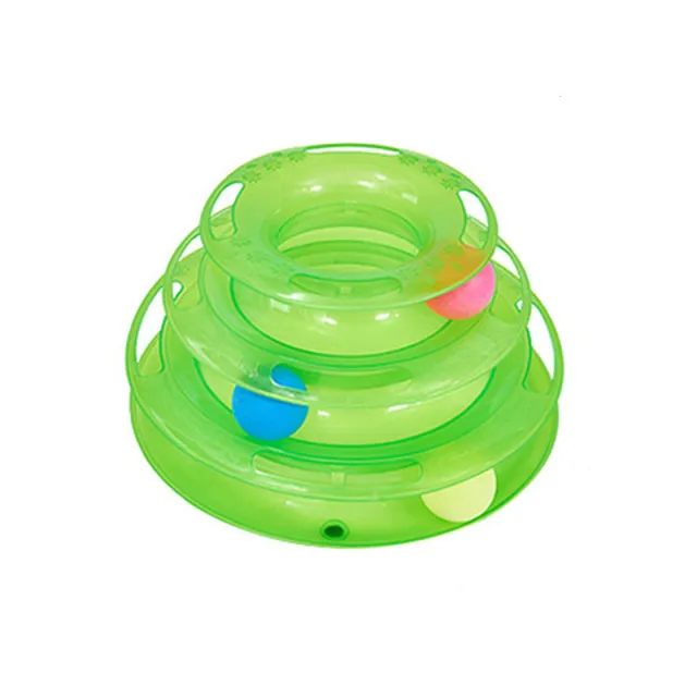 Shake The Three tier Cat Turntable Green - Shop at LoveMi