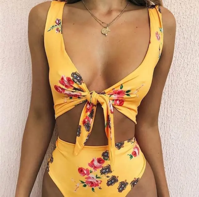 Swimsuit Bikini on the beach Printing S - Shop at LoveMi