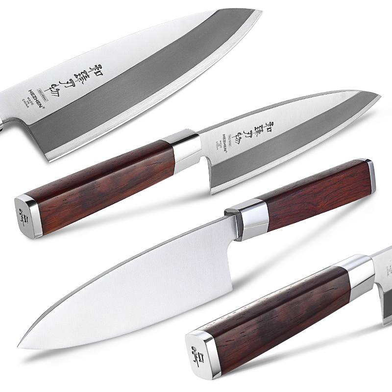 Hezhen 180mm professional fish head knife