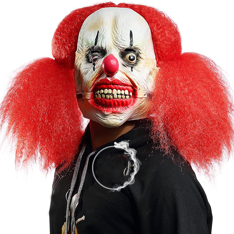 Red haired clown