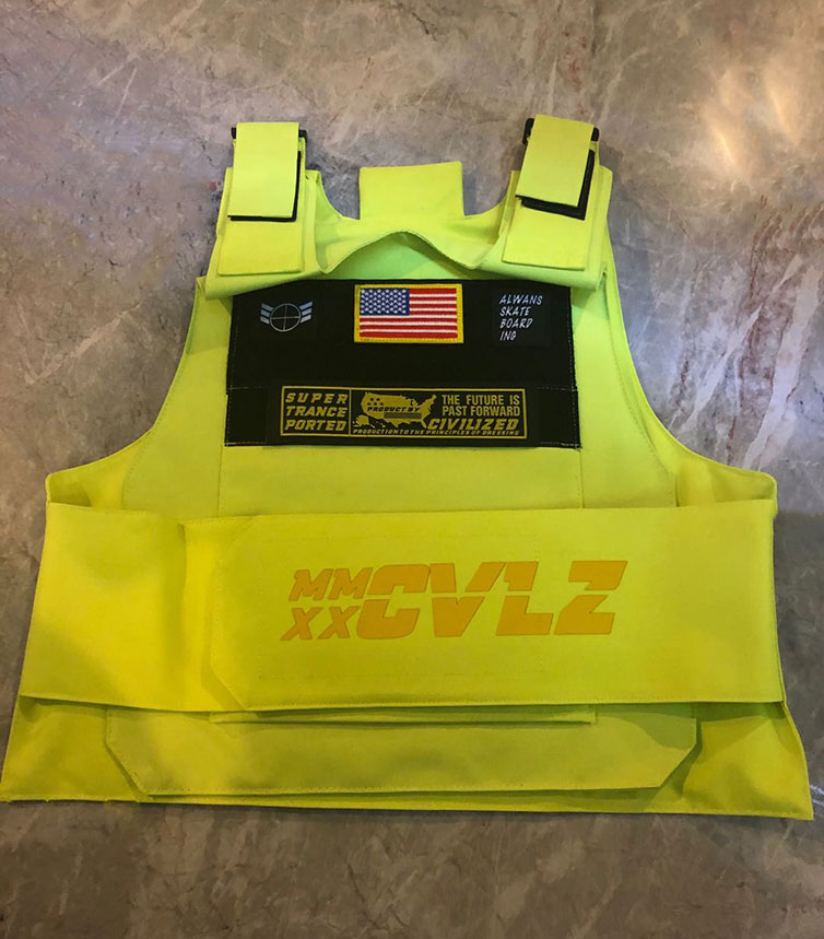 Street rap tactical vest