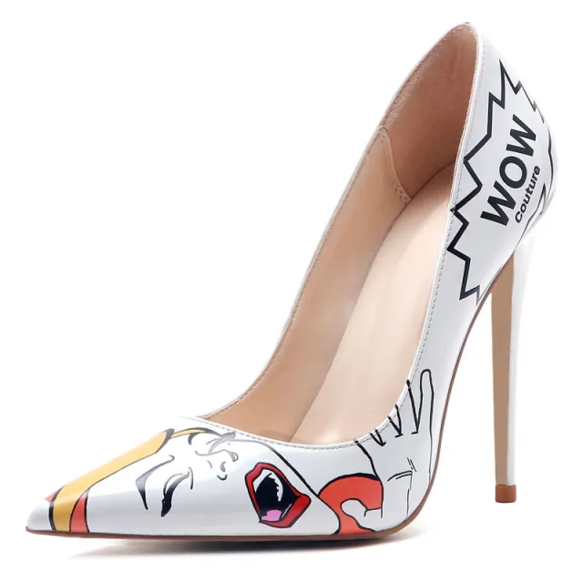 3D printed high heels White - Shop at LoveMi