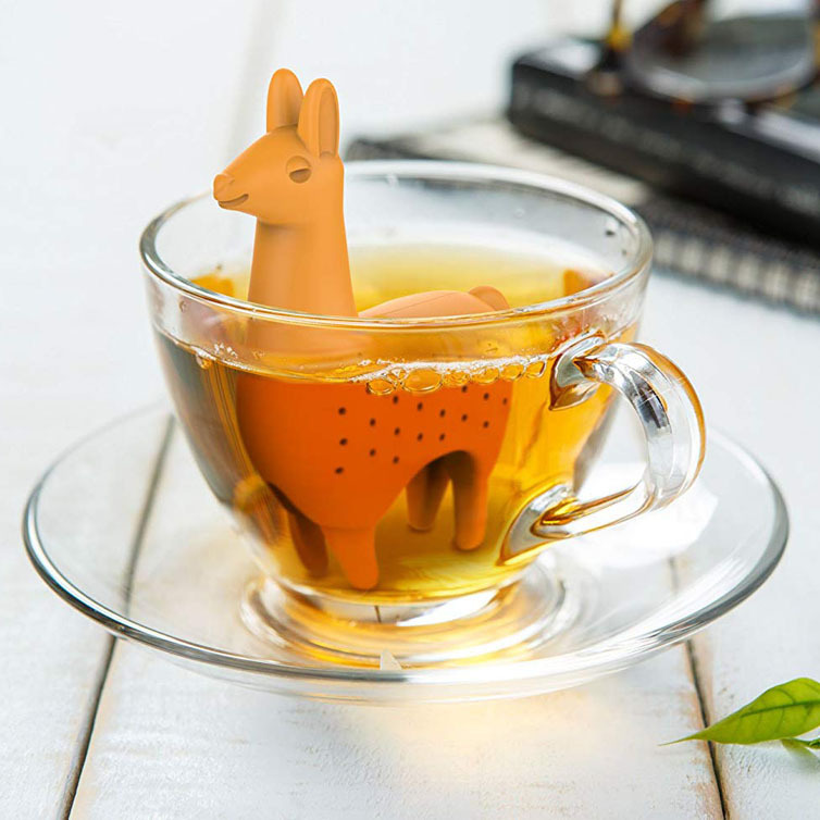 Silica Gel Tea Maker Tea Filter Alpaca - Shop at LoveMi