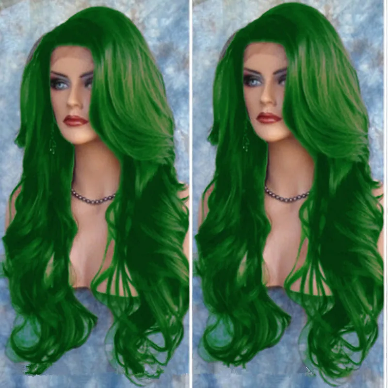 Big wave wig - Green