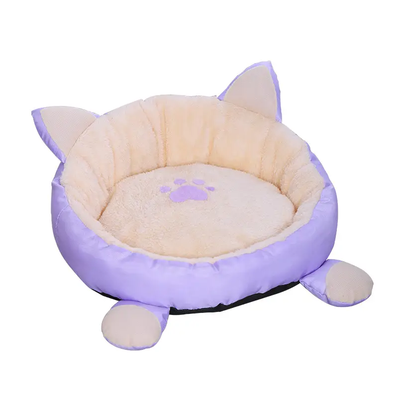 Removable and washable plus velvet pet nest