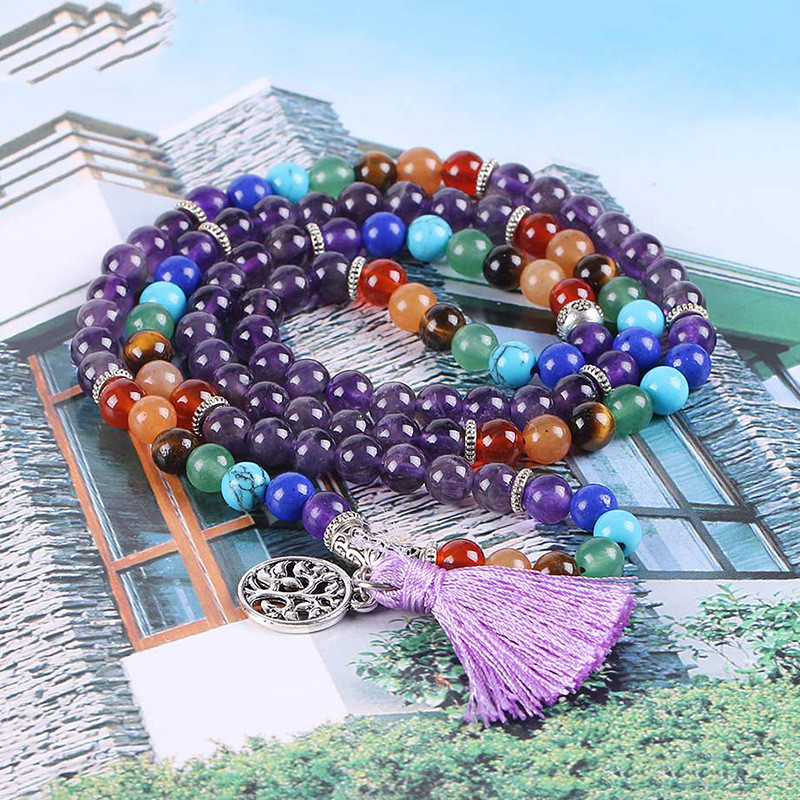 7 Chakra female jewelry