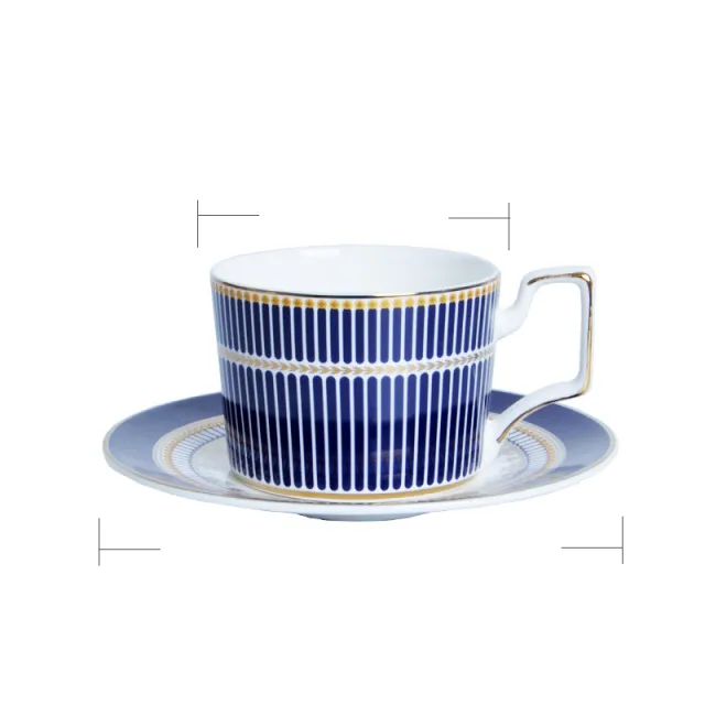 Bone China Western Tableware Household Porcelain Set Coffee Cup And Saucer - Shop at LoveMi