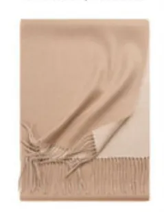 Inner Mongolia cashmere scarf shawl - Beige