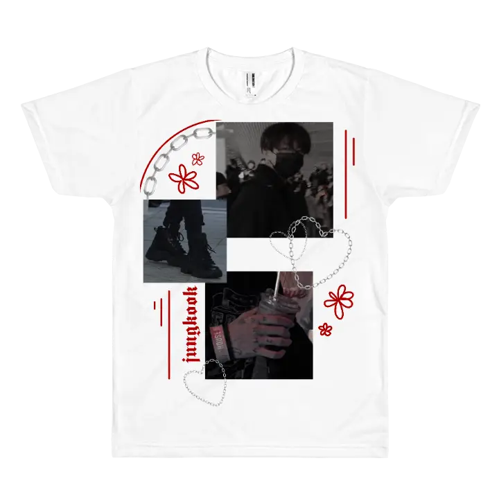 Round neck short sleeve T-shirt