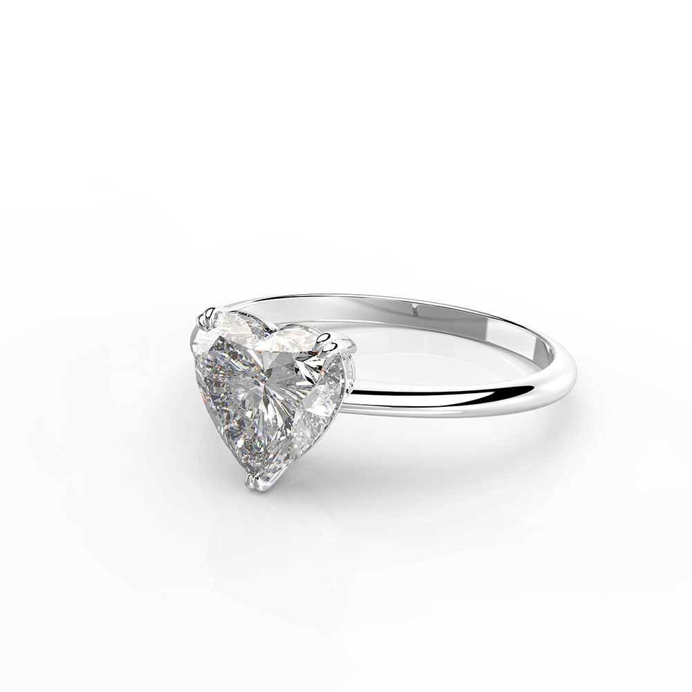 Simple and versatile heart-shaped ring