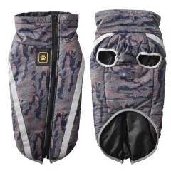 New big dog reflective jacket - Navy Blue - View 1