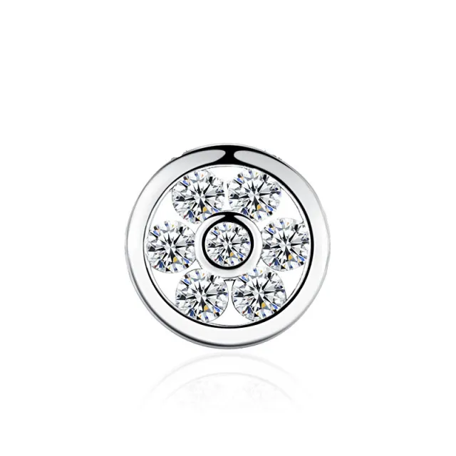 Round metal pendant White - Shop at LoveMi