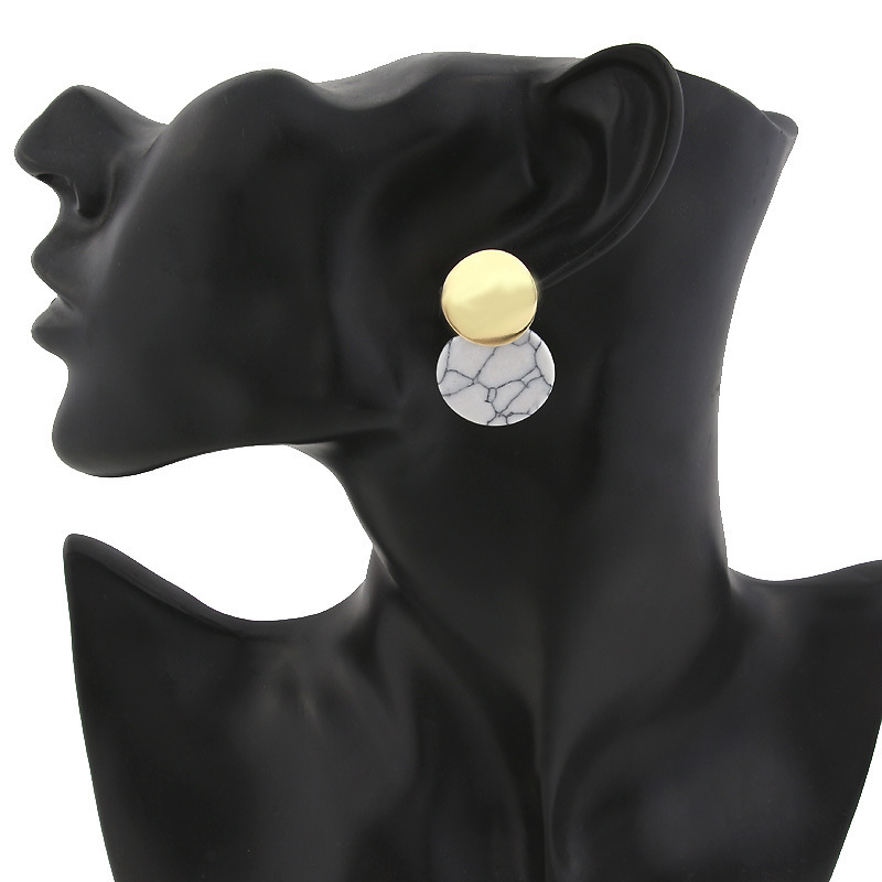 Temperament geometric earrings