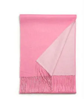Inner Mongolia cashmere scarf shawl - Pink Light Pink