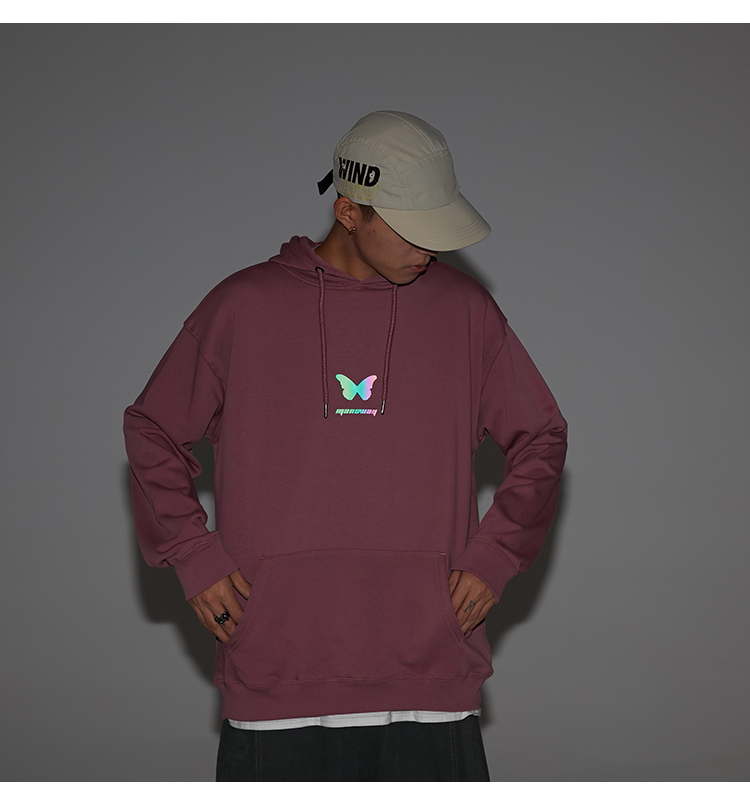Butterfly reflective sweatshirt