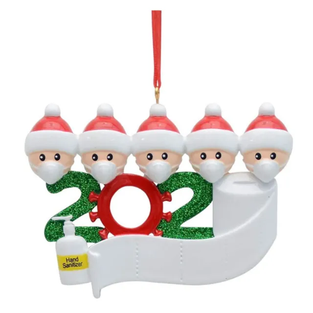 Christmas Resin Pendant Ornaments Family Of 5 - Shop at LoveMi