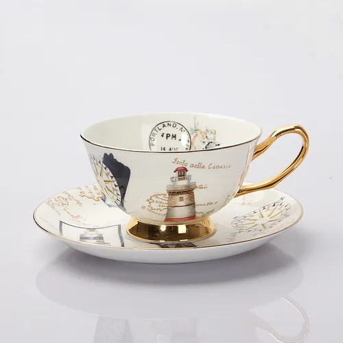 European Coffee Cup And Saucer 5Style - Shop at LoveMi