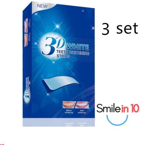 Teeth whitening strip 3 Set - Shop at LoveMi