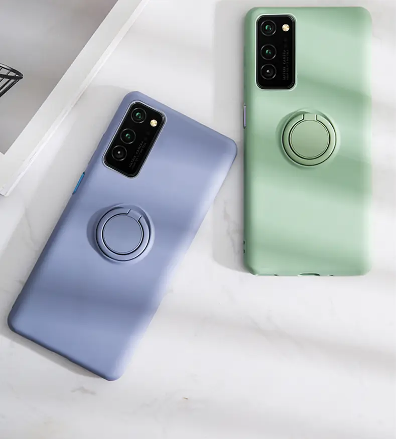 Liquid silicone phone case