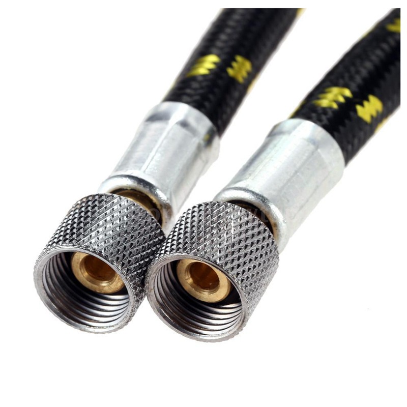 Braided nylon hose