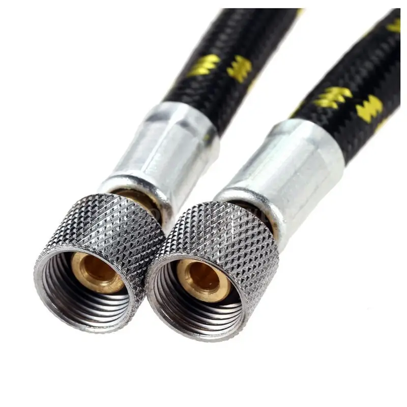 Braided nylon hose