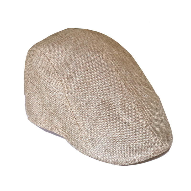 Linen British Beret — view 4