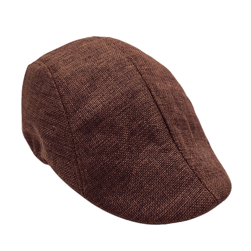 Linen British Beret — view 3