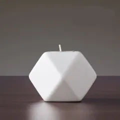 Nordic ceramic candlestick creative retro ins decoration - White - View 1