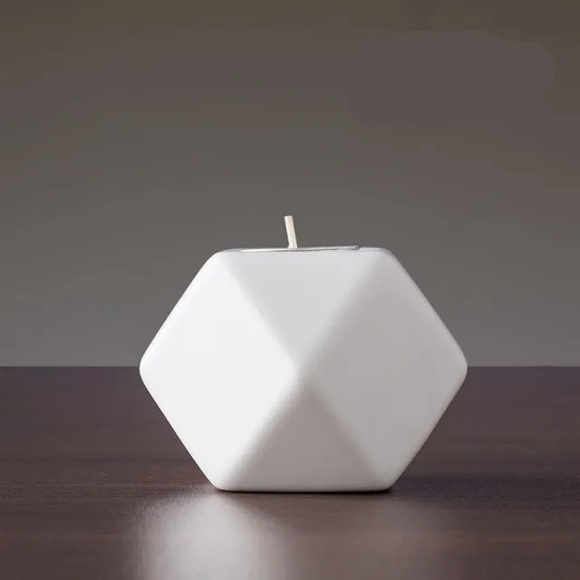 Nordic ceramic candlestick creative retro ins decoration White - Shop at LoveMi
