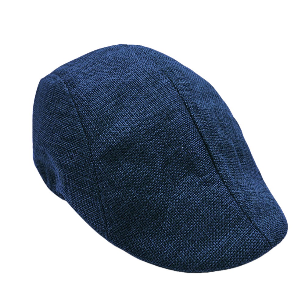 Linen British Beret — view 2