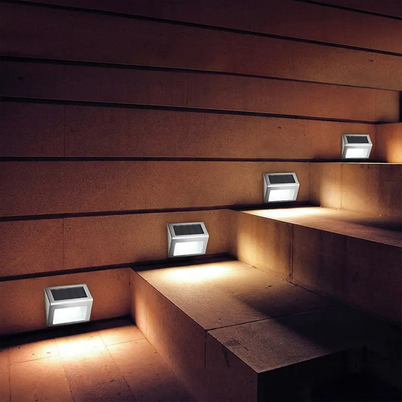 Solar stair lamp garden courtyard corner 6LED