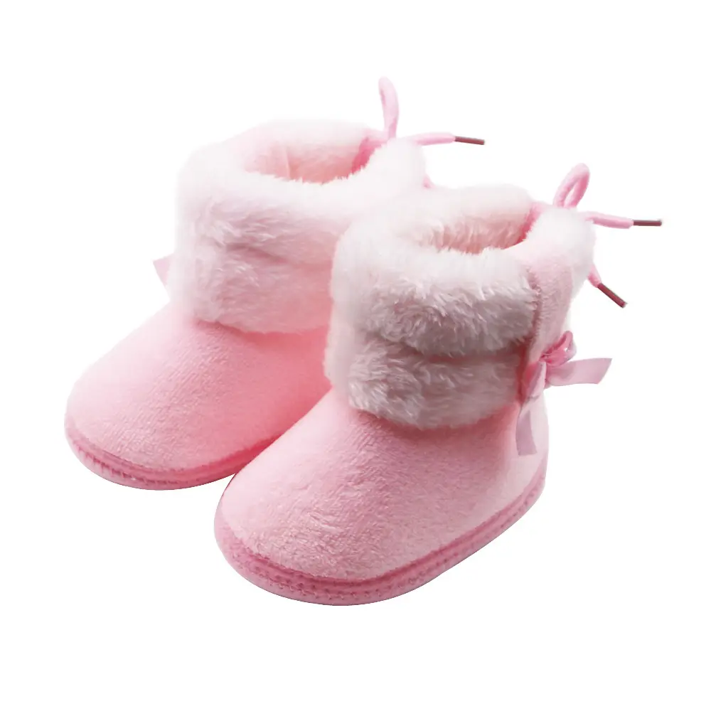 Thick cotton shoes and antiskid boots
