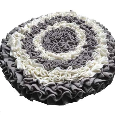 Pet dog sniffing pad bite resistant puzzle consumes energy Grey - Shop at LoveMi