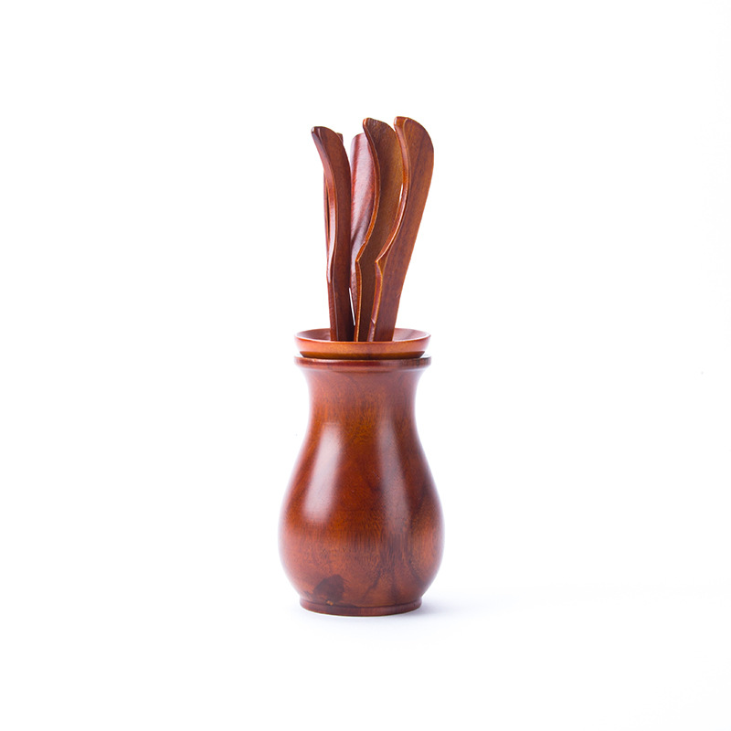 Title 1, Red sandalwood vase