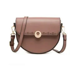 Fashion shoulder bag - Brown - View 1