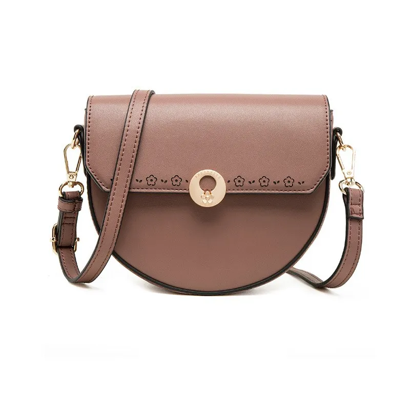 Fashion shoulder bag - Brown